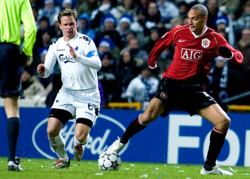 Fotboll, Champion Leauge, FC Köpenhamn -  Manchester