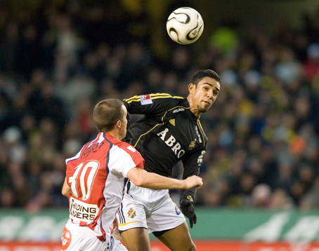 Daniel Andersson, Malmö och Wilton Figueiredo, AIK