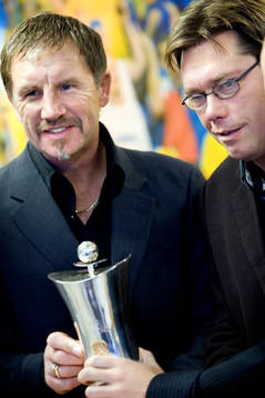 Stuart Baxter, Tränare Helsingborg och Per Olsson,