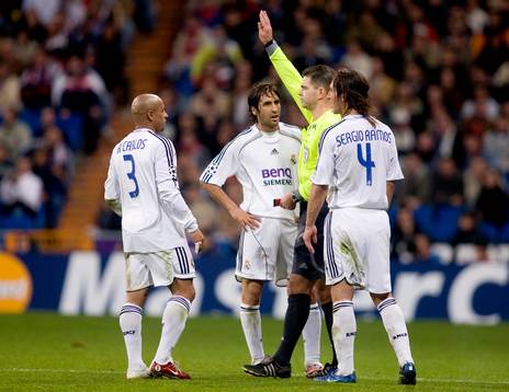 Robert Carlos, Raul och Sergio Ramos, Madrid och