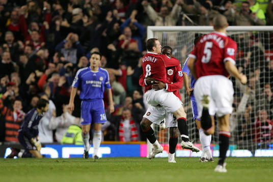 Fotboll, Premier League (Engelsk Liga), Manchester United v