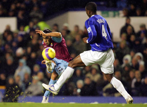  Carlos Tevez, West Ham.