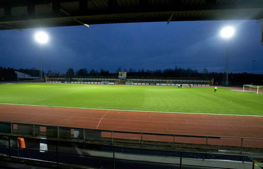 Fotboll, Österås idrottsplats i Hässleholm, som blir
