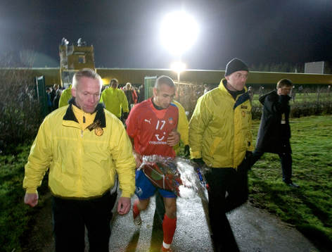 Henrik Larsson, Helsingborg lämnar Österås idrottsplats,