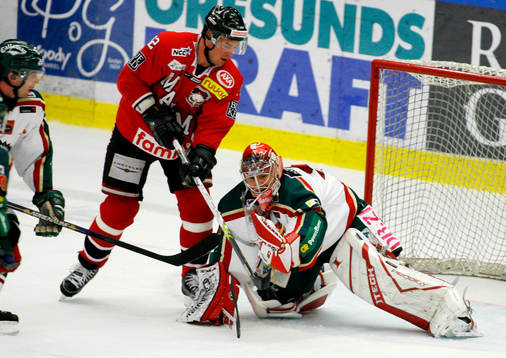 Tommy Salo (målvakt) Frölunda och Markus Matthiasson,