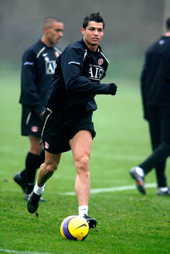   Crisitiano Ronaldo.