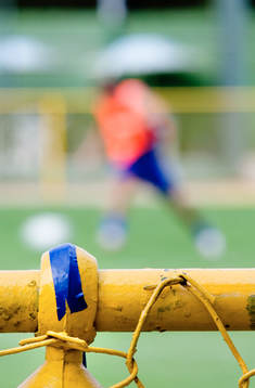 Den Blå Tejpbiten, Markeringen som sa "hit men inte