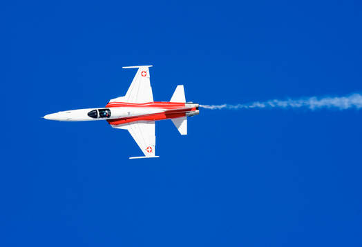 Flygplan, flyguppvisning, stridsflyg