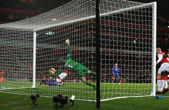 Fotboll, Premier League (Engelsk Liga), Arsenal v