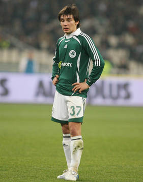 Fotboll, Grekisk liga, Sotirios Ninis, Panathinaikos, jubel