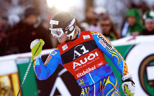  Jens Byggmark, Sverige. Jubel.