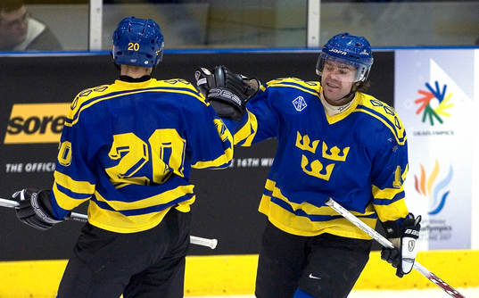 Johan Wallin gjorde ett reduceringsmål och en assist. Här