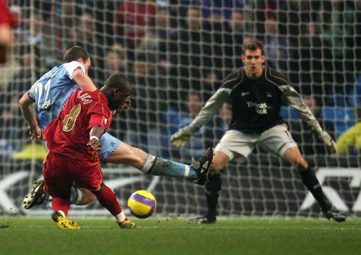 Fotboll, Premier League (Engelsk Liga), Manchester City v