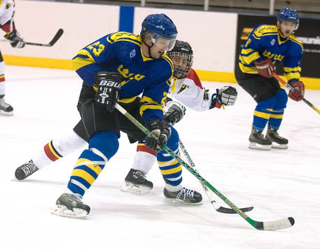Christopher Edlund mot mål
