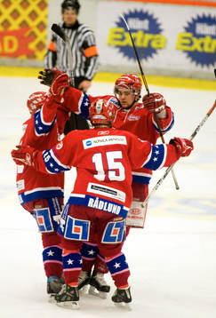  Jimmy Ahnelöv, Huddinge, jubel.