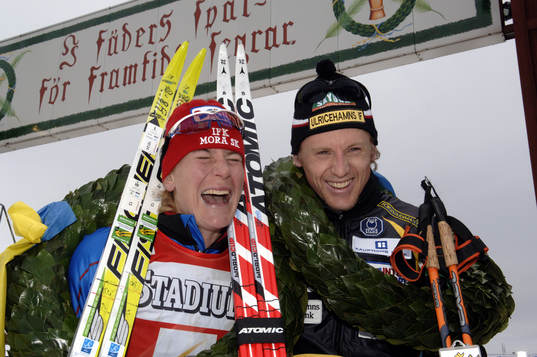 Elin Ek och Oskar Svärd