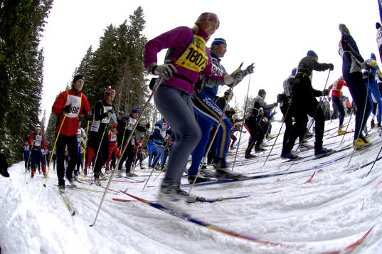 Första backen i Vasaloppet