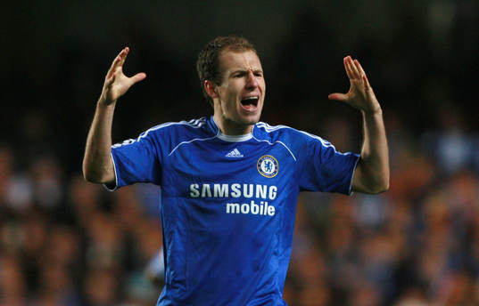 Arjen Robben, Chelsea (Jubel)