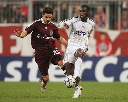   Owen Hargreaves, Bayern och Mahamadou Diarra, Real.