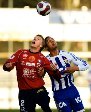  Jukka Sauso och Mathias Ranegie.
