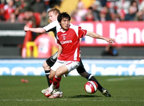  Zheng Zhi, Charlton och Damien Duff, Newcastle