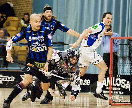 Innebandy. Helsingborg - Warberg. Helsiingborgsmålvakten