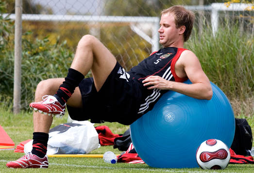 Träning, pilatesboll, fitnessboll, boll, Kim Odelius