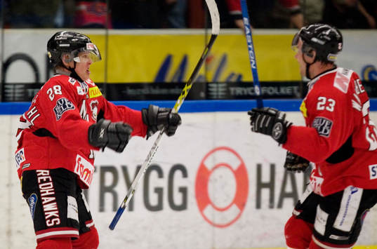 Daniel Casselståhl, avgör i sudden till 3-2 jubel med