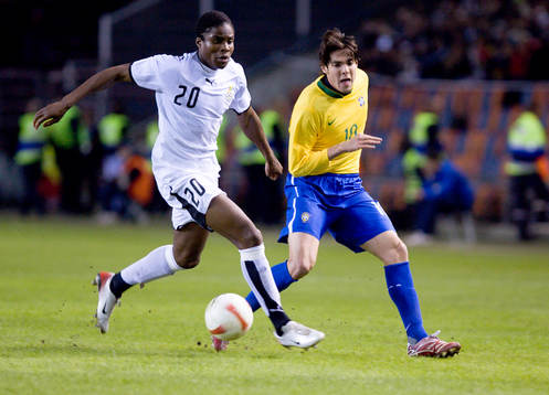 Francis Dickoh, Ghana och Kaká, Brasilien