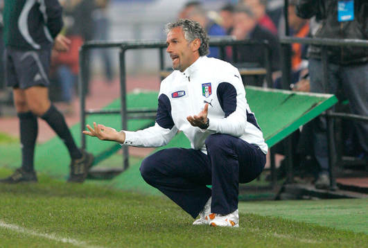  Roberto Donadoni, förbundskapten, Italien.