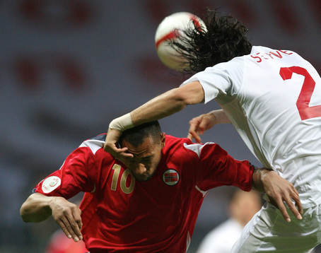   John Carew, Norge och Servet Cetin, Turkiet.