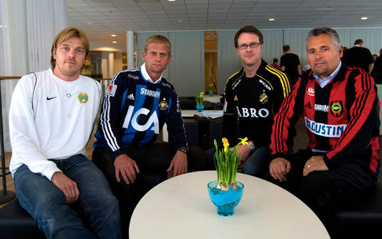 Tony Gustavsson, tränare, Hammarby, Sigge Jonsson,