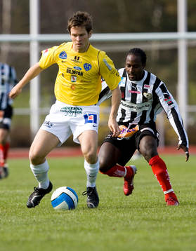  David Svensson och Ibrahim Atiku.