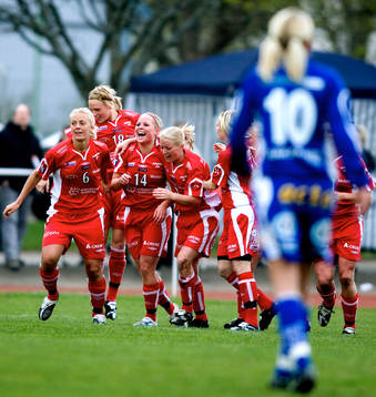 Emma Eriksson, Linnea Liljegärd, Cecilia Abrahamsson, Elin