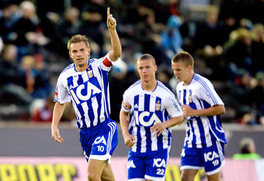  Niclas Alexandersson, Göteborg jubel.