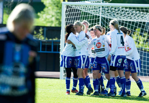   Josefine Öqvist, Linköping, jubel.      