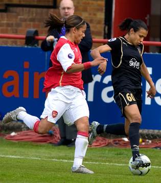 Alex Scott, Arsenal, Marta, Umeå