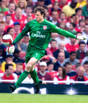 Jens Lehmann, målvakt, utspark, Arsenal