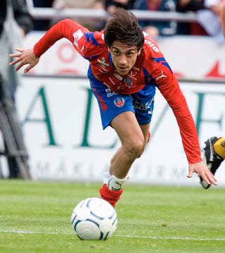  Tungt fall för HIF, Babis Stefanidis.