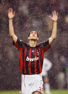  Kaka, Milan, jubel.