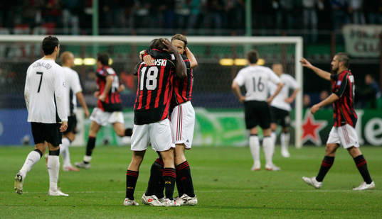  Milan, jubel.