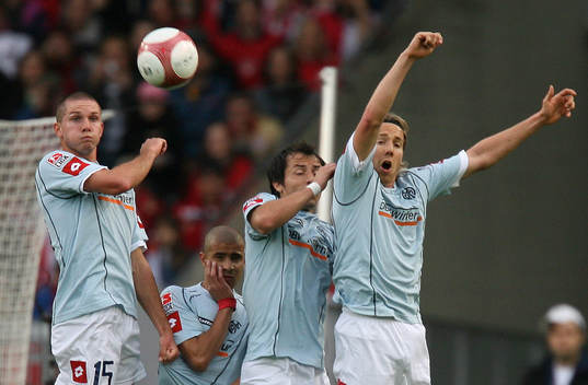  Leon Andreasen, Mohamed Zidan, Elkin SSoto, Fabian Gerber Mainz.