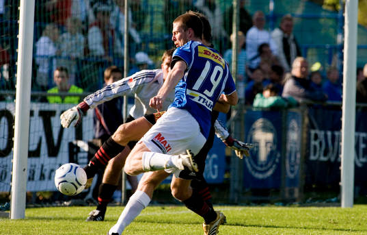 Björn Westerblad, Trelleborg, försöker