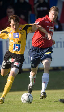  Daniel Ivanovski, Mjällby och Jukka Sauso, Örgryte.