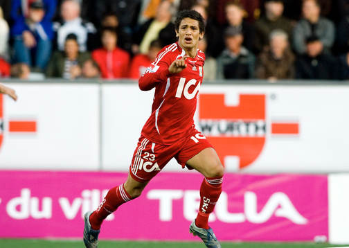  Andres Vasquez, Göteborg, jubel efter 0-4.      