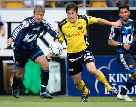 1-1 skytten Robert Stoltz och Stefan Ishizaki