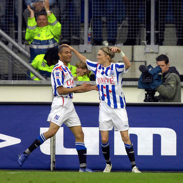  Lasse Nilsson och Afonso Alves, jubel.