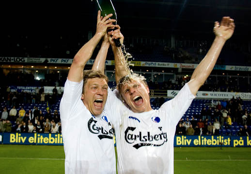 Marcus Allbäck, Köpenhamn, är dansk mästare med FCK.