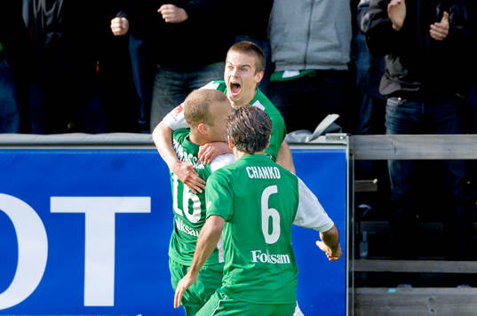  Heidar Geir Juliusson, Hammarby jubel.