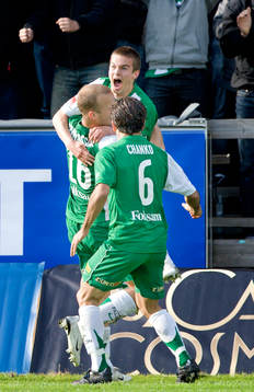  Heidar Geir Juliusson, Hammarby jubel.